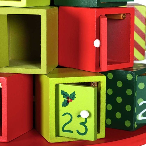 Calendario avvento natale - calendario,
