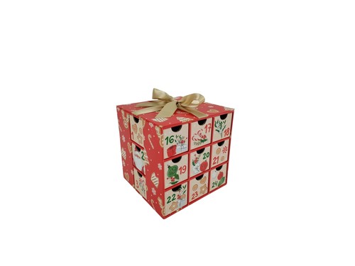 Calendario dell avvento - dell'avvento, cubo