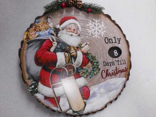 Calendario avvento babbo - calendario,