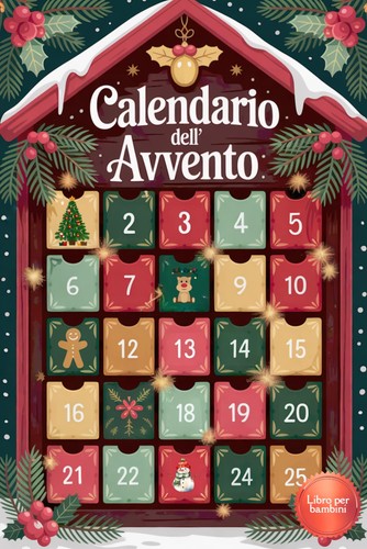 Calendario dell avvento - calendario, dell’avvento