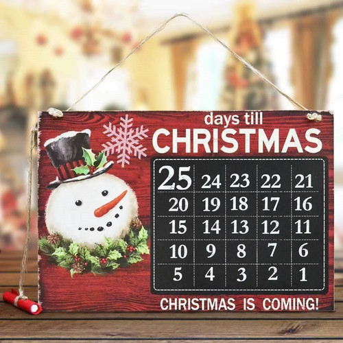 Calendario avvento lavagna - lavagna, con
