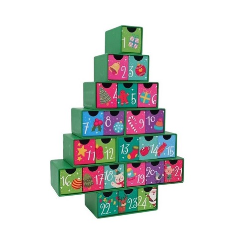 Calendario avvento albero - calendario,