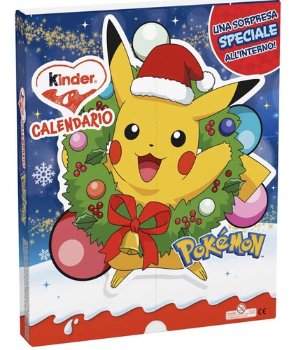 Calendario avvento 2026 kinder - calendario,