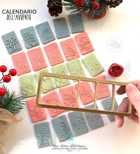 Calendario avvento natale - calendario,