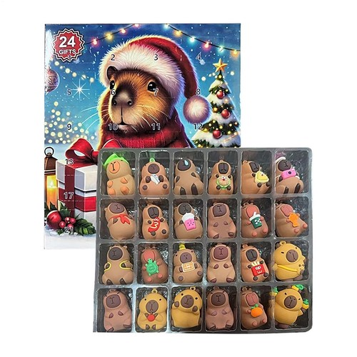 Calendario avvento capibara - calendario,